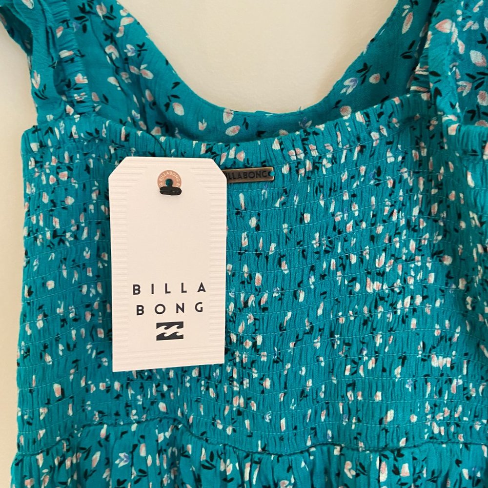 Billabong Beachy Green Floral Dress - Picture 5 of 5